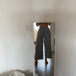 Zara (worn twice) wide legged sweatpants!